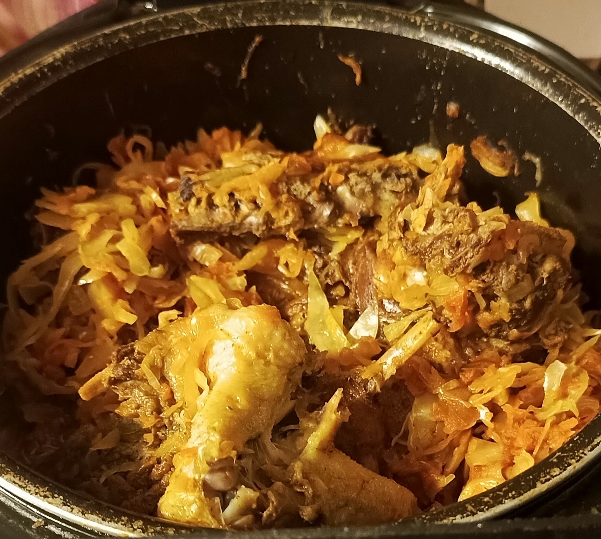 Это моя утка ещё в мультиварке.