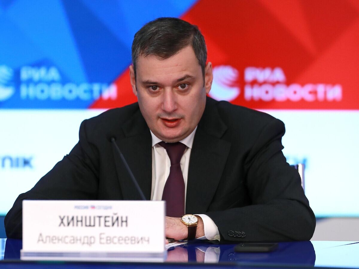    Председатель комитета Государственной Думы РФ по информационной политике, информационным технологиям и связи Александр Хинштейн | © РИА Новости / Антон Денисов