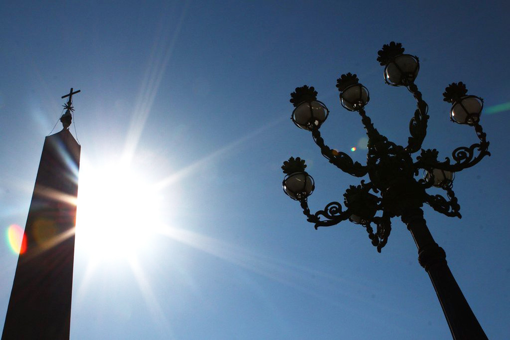 На площади Святого Петра, Ватикан