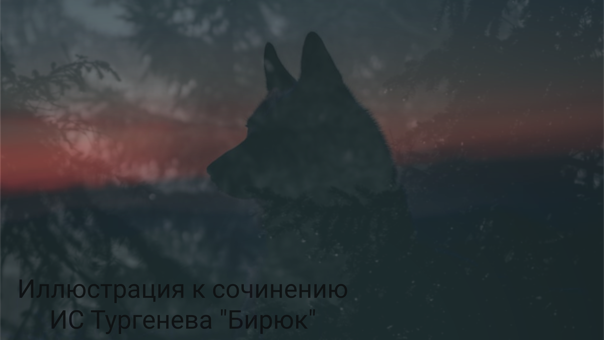 Бирюк - старинное название волка одиночки или нелюдимого человека