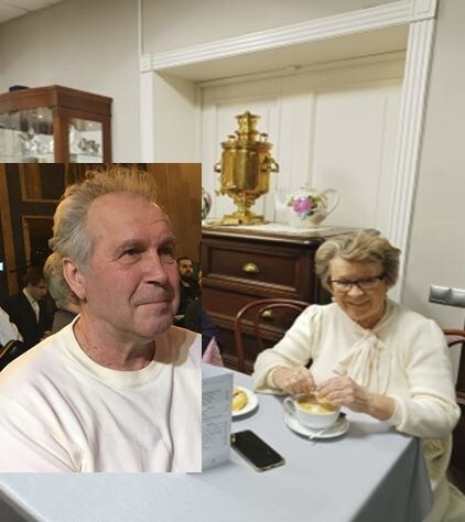 Мысленно рядом. В кафе Дома-музея  П.И.Чайковского в Клину. Январь 2025 г.