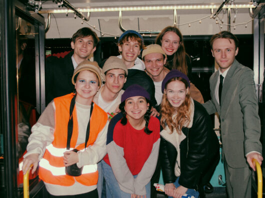    Актеры спектакля «В трамвае» // Фото Стефании Симоновой