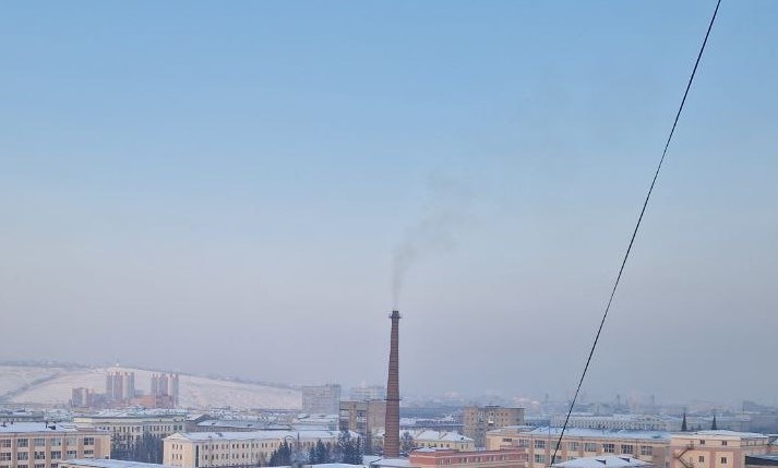 В Красноярске объявили режим «чёрного неба»