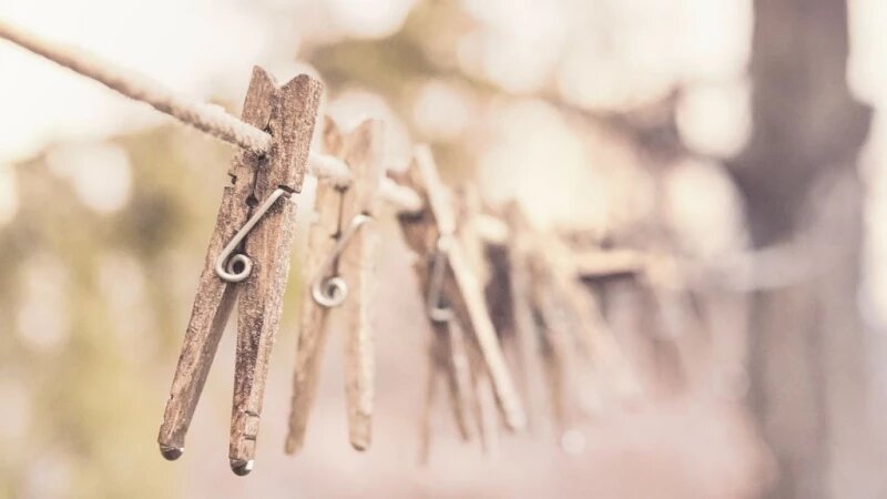     Бельевая веревка, стирка. Открытые источники в Интернете (СС0)