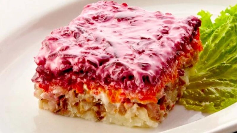     Сельдь под шубой. EksKyl.ru.