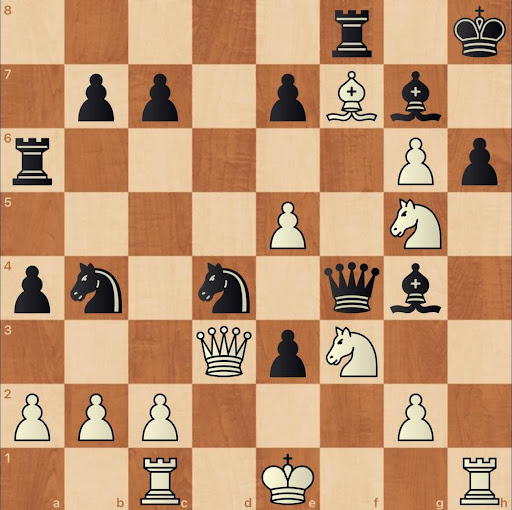 Шахматы: задача декабря