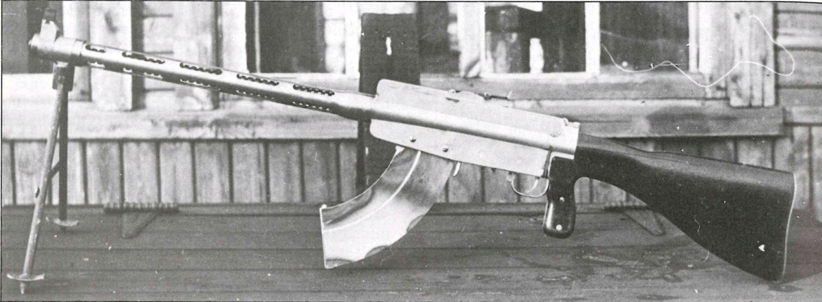Прототип пулемёта L/S-26. 