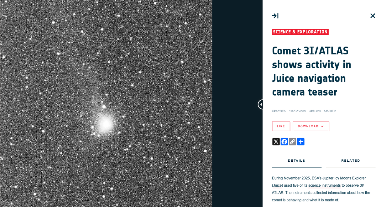 Информация о событии на сайте ЕКА https://www.esa.int/Science_Exploration/Space_Science/Juice
