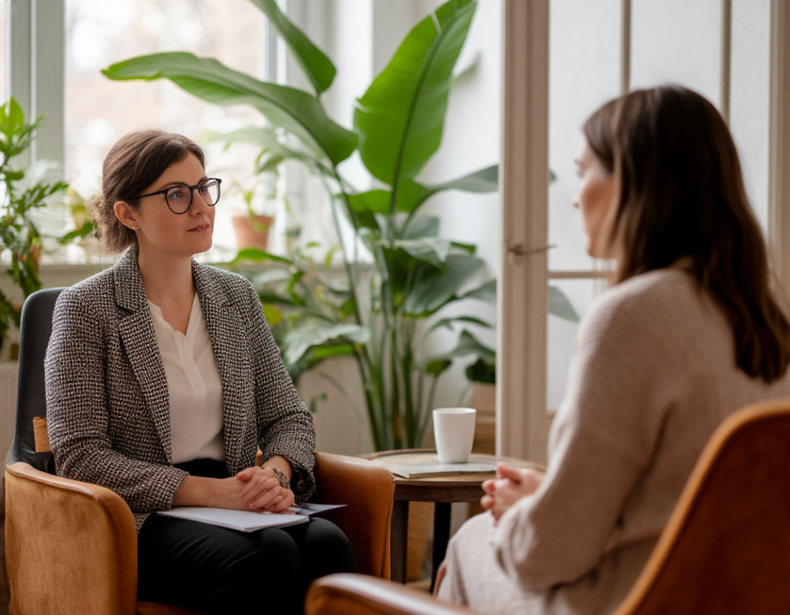 На приеме у психолога