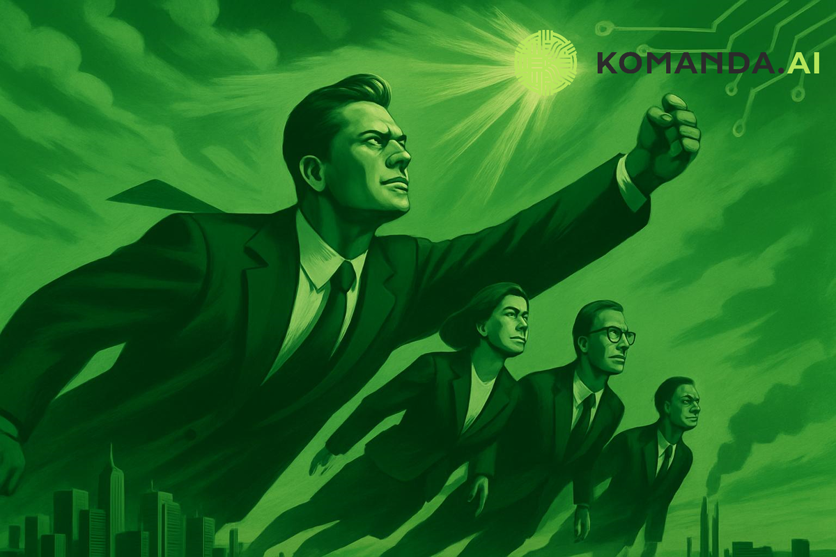 Месяц назад я стояла на выставке перед плакатом Дейнека. Яркое, странное послание — вроде шутка, а цепляет. Я тогда и представить не могла, насколько актуальным оно окажется через пару недель. Потому что уже совсем скоро пришлось “взлететь” — не в метафорическом, а самом буквальном смысле: в кабине небольшого самолета на высоте 200- 300 метров над  МКАДом.

Сверху всё выглядело иначе: знакомые развязки, пробки, огни — и вдруг простая мысль. Когда ты смотришь на привычные проблемы с высоты, многое становится очевидным. Решения, которые ещё недавно казались безотказными, вдруг выглядят хрупко. Всё ускоряется, обостряется, становится сложнее, и старые схемы больше не работают.

Бизнес сегодня — такой же мегаполис, только дорожная карта каждый месяц меняется. Ты бежишь быстрее, издержки растут, конкуренты обрастают технологиями, а ты всё ещё управляешь “на ручнике”. В какой-то момент приходит честное ощущение: в 2026-м так “наудачу” уже не получится.