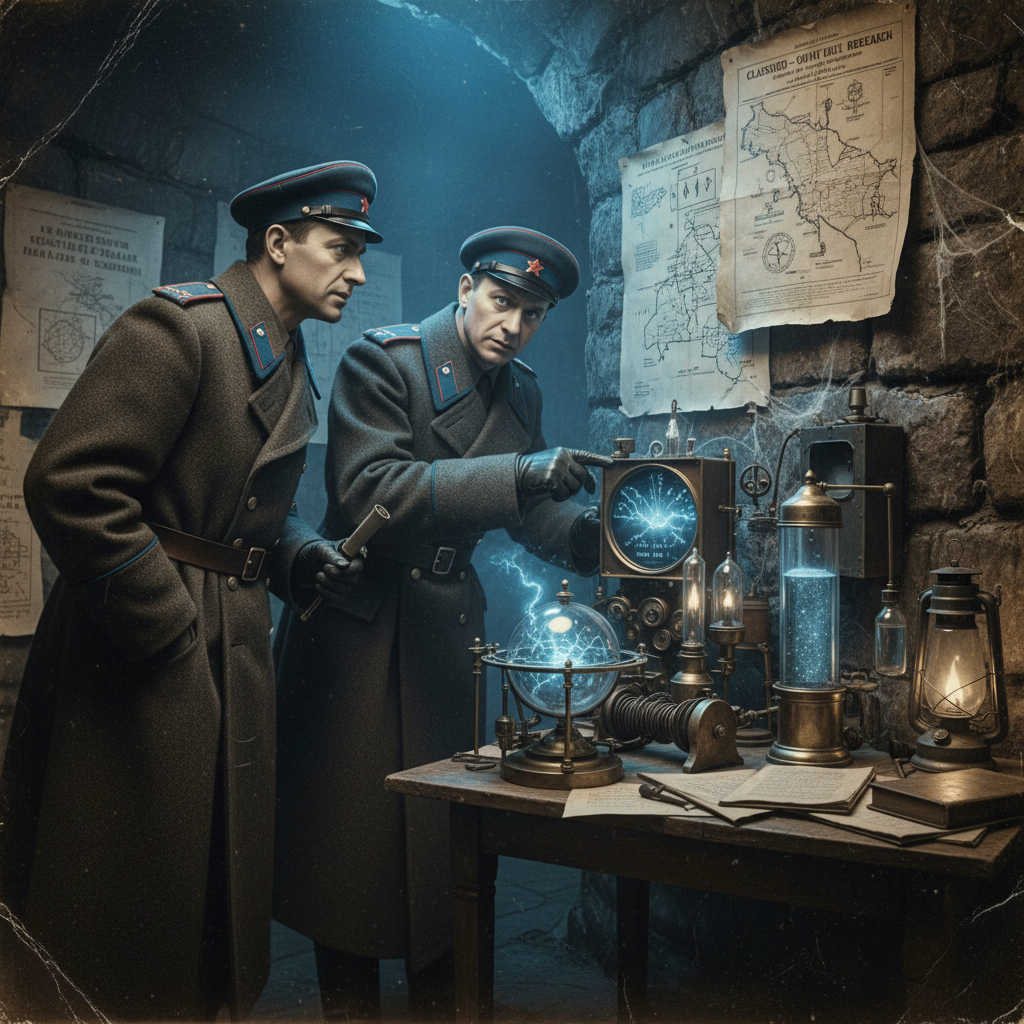 Для этого был создан сверхсекретный 4-й (мистико-технический) отдел ОГПУ-НКВД. Официально он никогда не существовал. 