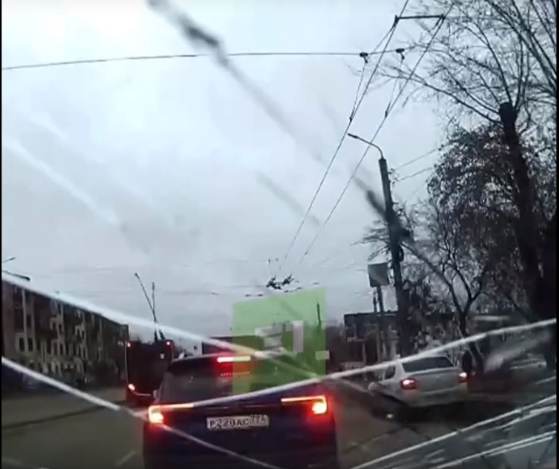 Кадр с видеорегистратора