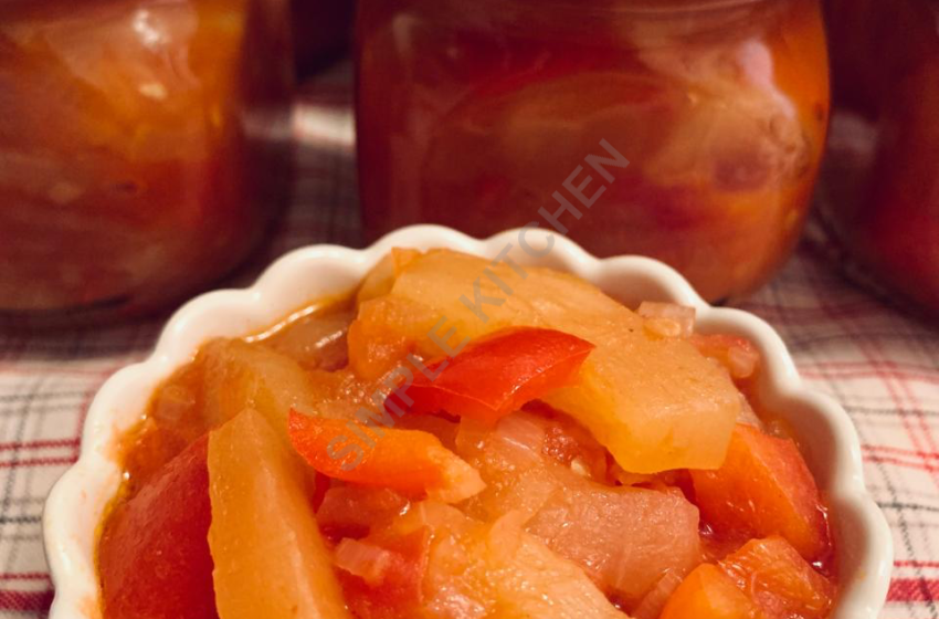 Анкл бенс из кабачков. 