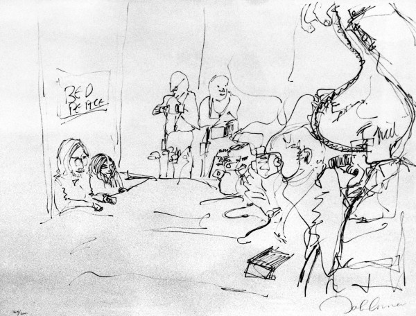    Кроме музыкального наследия от Джона нам достались также и его рисунки/AFP