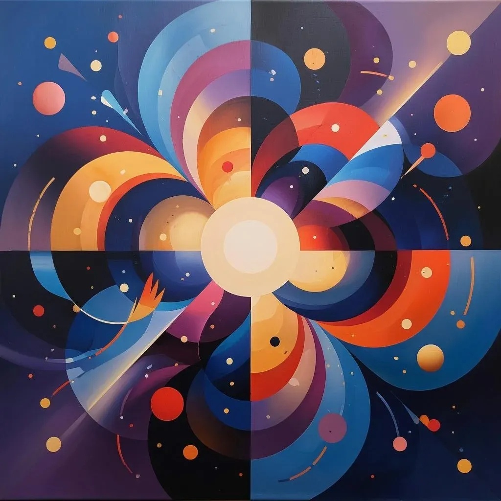 Калейдоскоп событий. Картинка сгенерирована нейросетью GigaChat по запросу автора.