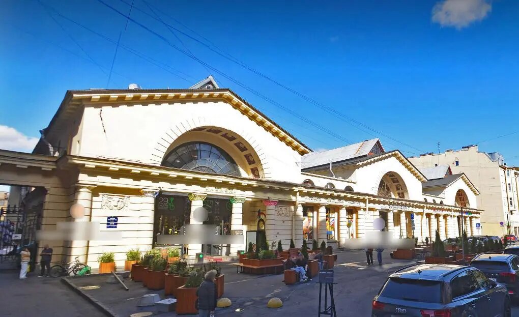    Приморский рынок. Фото: скрин Яндекс Панорамы