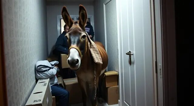 «Привел осла в квартиру»: соседи обомлели от поведения приезжего и проживанием рядом с животным