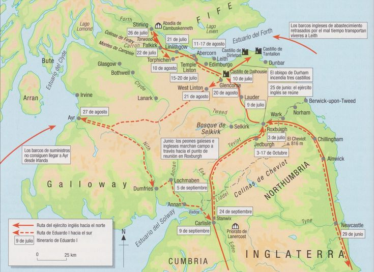 Карта боевых действий