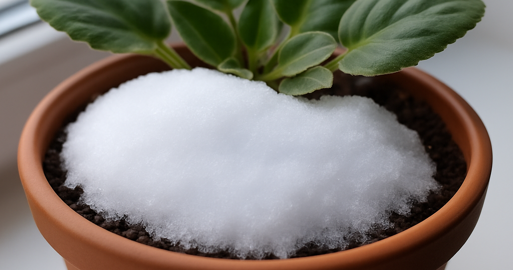 «Снежная ванна» для комнатных растений — редкий, но полезный приём