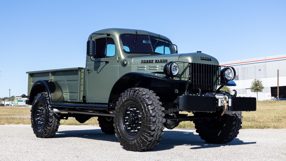 Dodge Power Wagon W300M Navy 1958 года