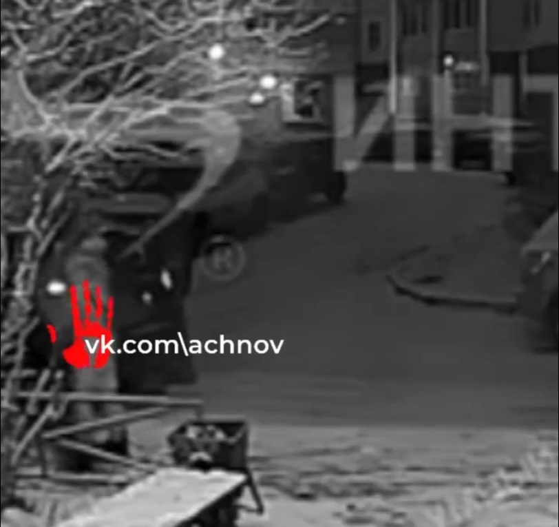 Все попало в объектив камеры домофона