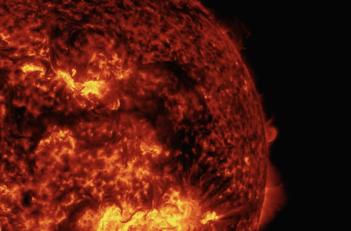    Так выглядит «черная» вспышка