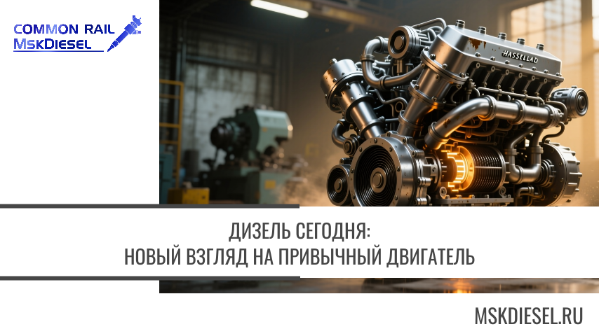 Дизель сегодня: новый взгляд на привычный двигатель