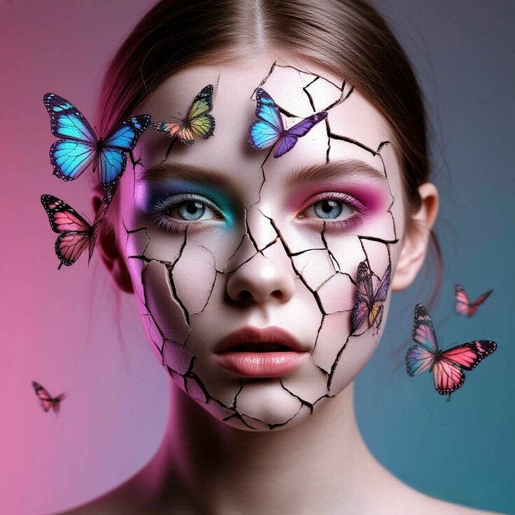 Эффект бабочки навеял рисуннок.