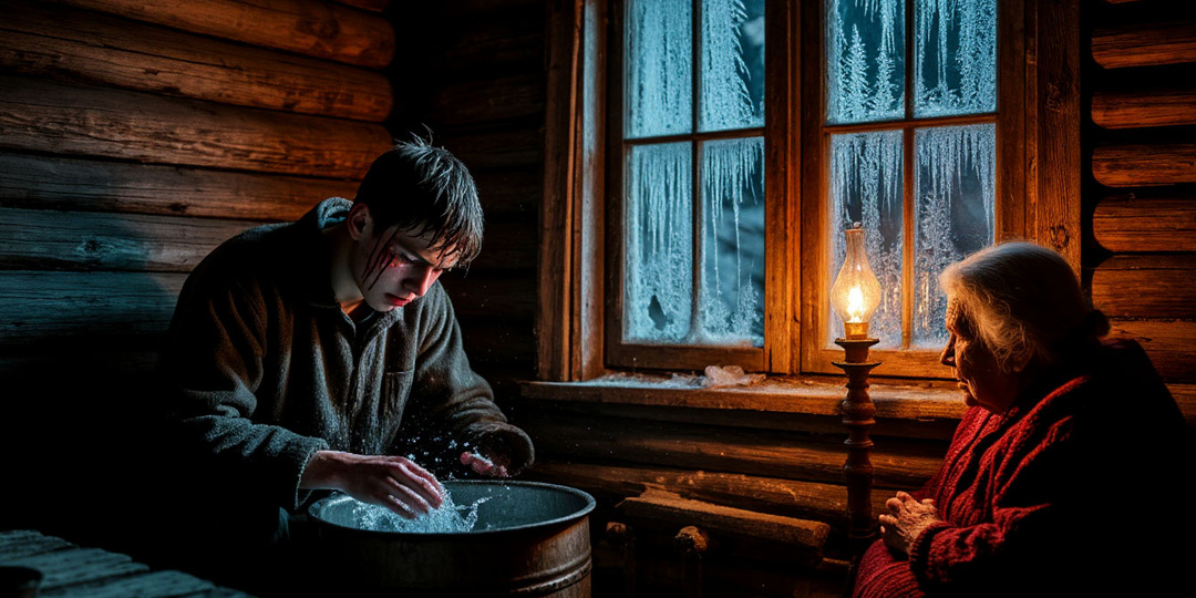 Бабушка запретила мне спать в ночь перед Рождеством. Я думал, это сказки, пока ровно в полночь в дверь не поскреблись.