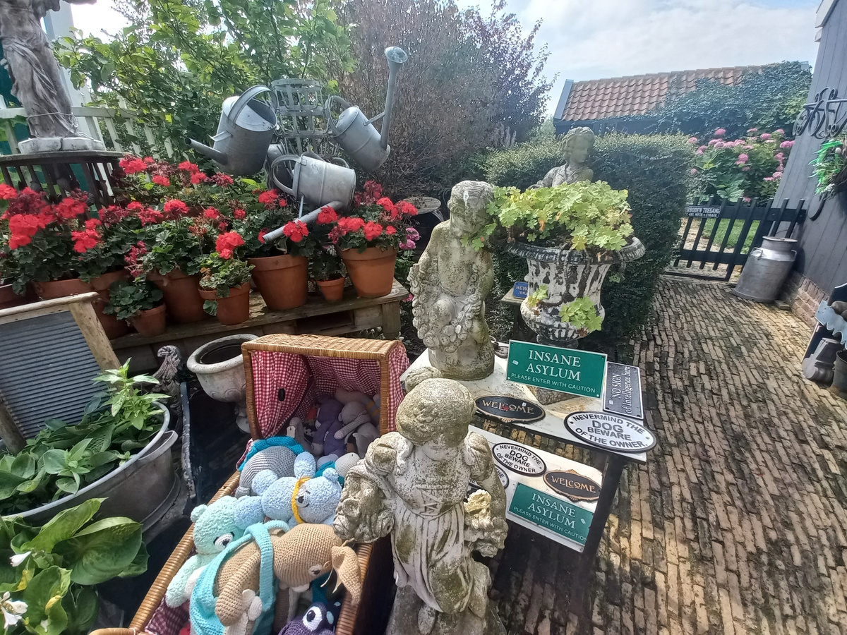  Фото автора. Дворик магазина