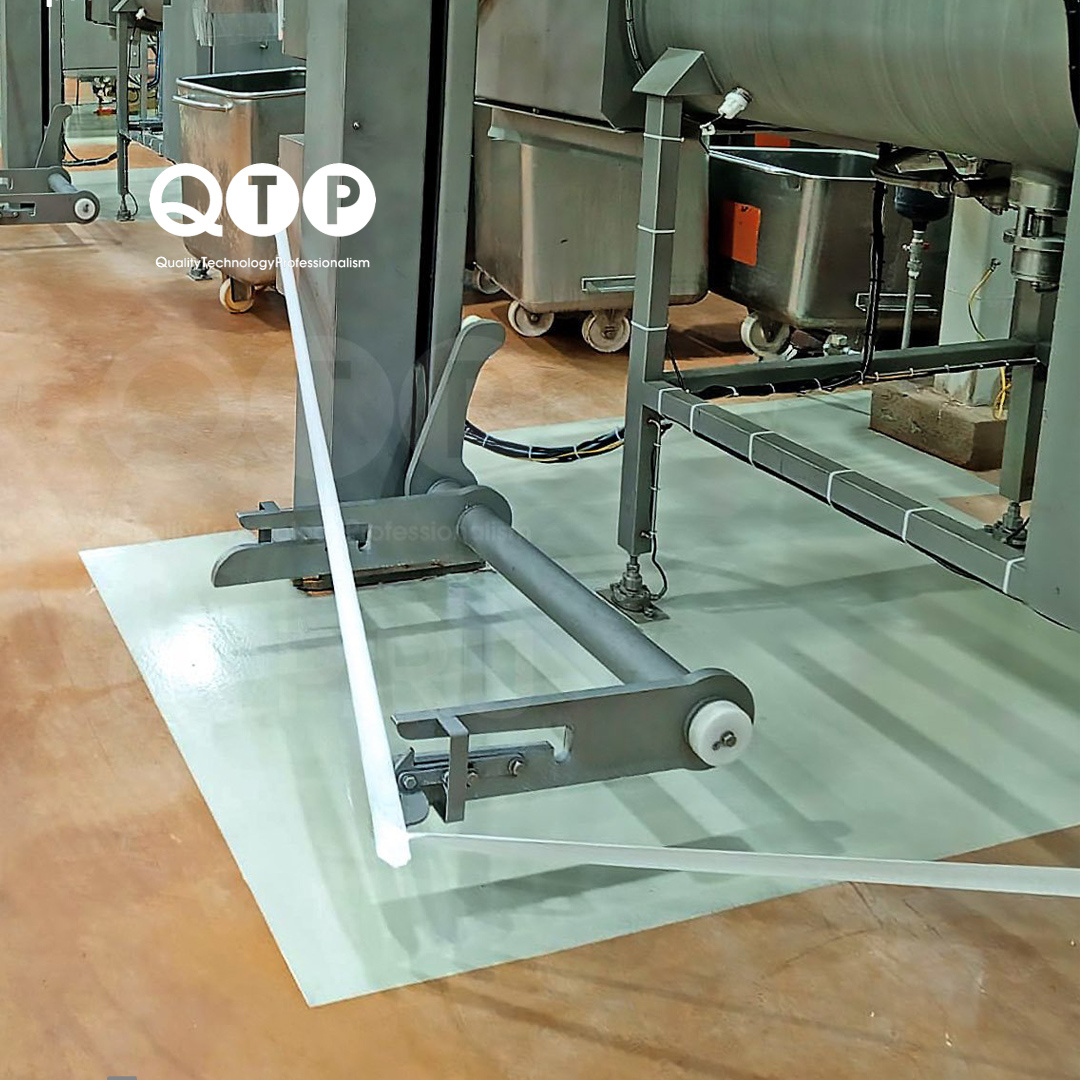 Быстрые ремонты промышленных полов в новогодние каникулы материалами QTP.