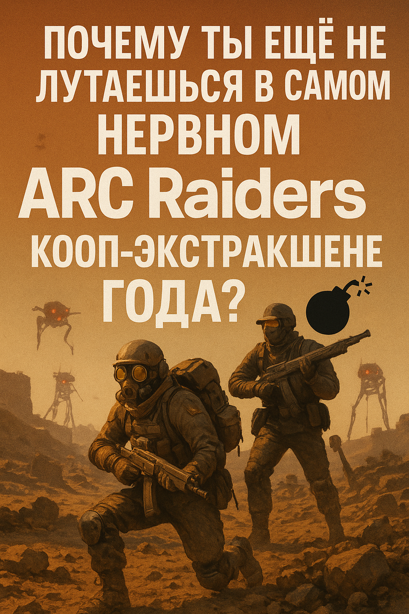 #ARC_Raiders #игры2025 #экстракшншутер #кооперативныеигры #постапокалипсис