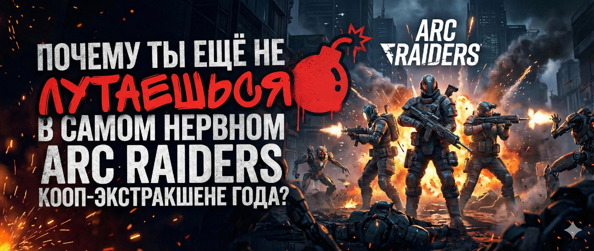 #ARC_Raiders #игры2025 #экстракшншутер #кооперативныеигры #постапокалипсис