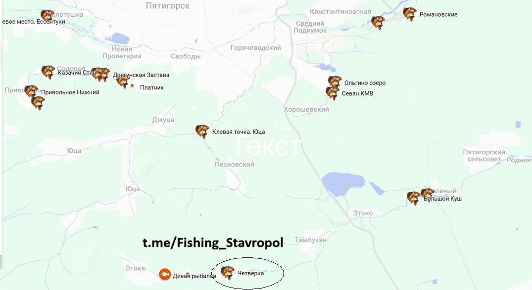 Платная рыбалка "Четверка"