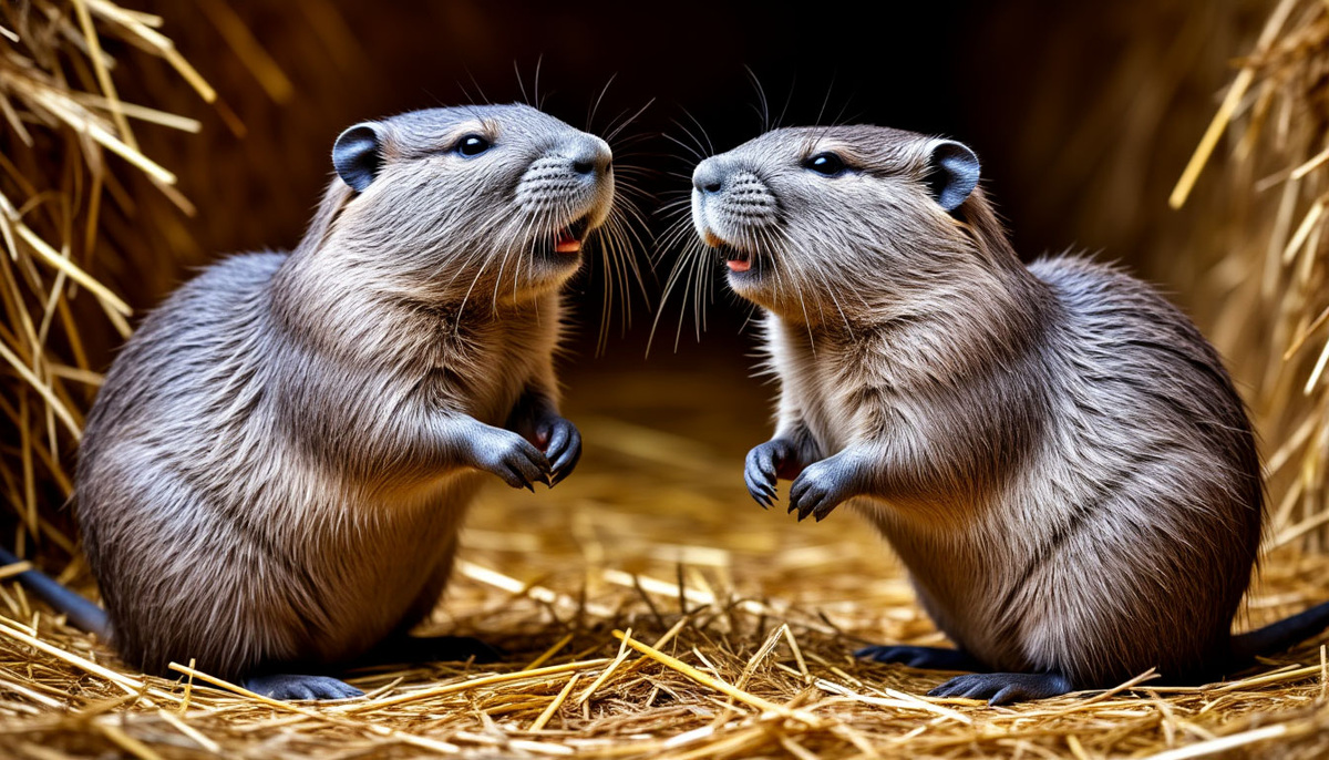 Самки нутрий