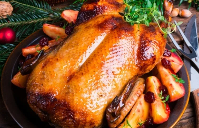 Утка на Новый год и Рождество