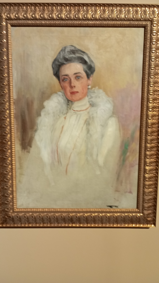 В. Серов "Портрет Зинаиды Юсуповой"