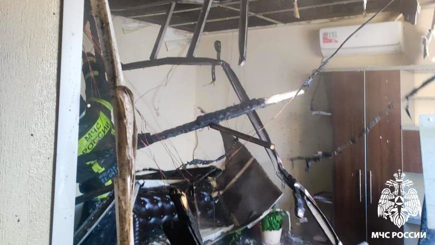 В Кемерове произошёл пожар в поликлинике