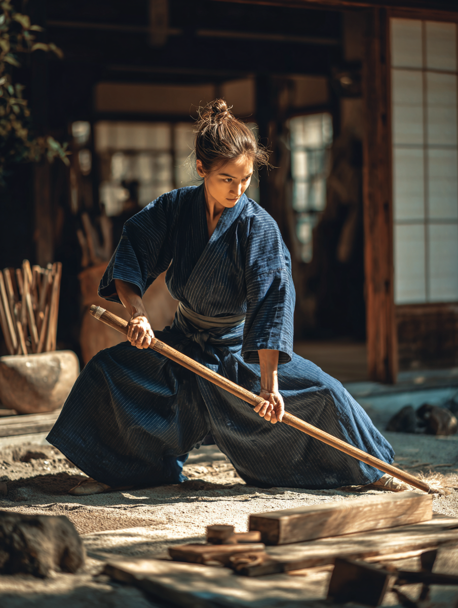 Подмела - и на тренировку