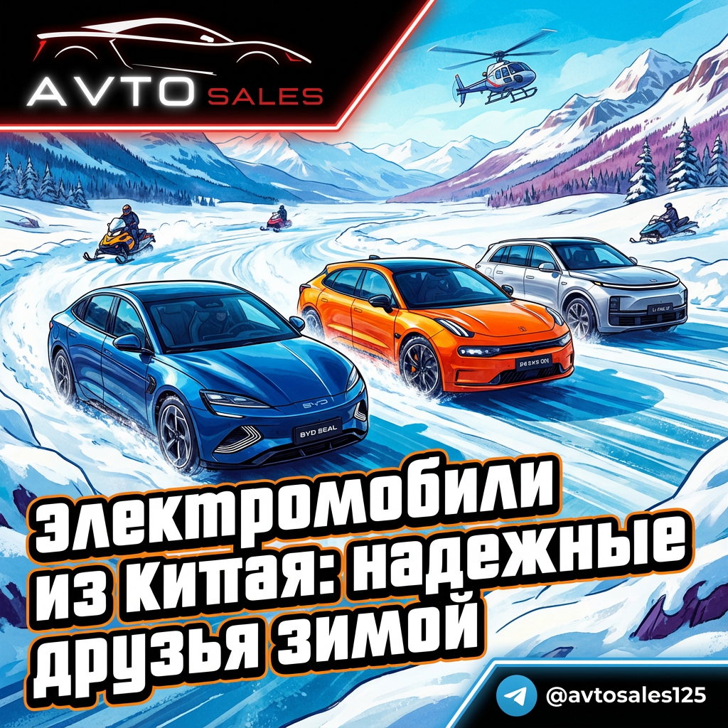    Китайские электромобили: идеальные спутники для зимних поездок в России Авто Сейлс