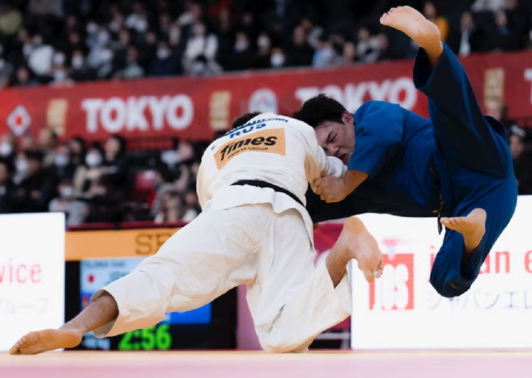     Прием Валерия Ендовицкого принесшего ему "золото" в Токио / Фото: сайт Judo.ru