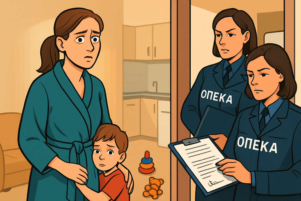 Месть через ребенка: бывший муж написал в опеку, что я морю ребенка голодом и бью его. Как вести себя правильно в такой ситуации?