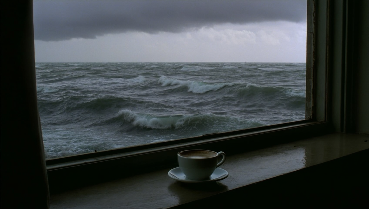 Шторм снаружи оказался спокойнее, чем тот, что был внутри.🌫️