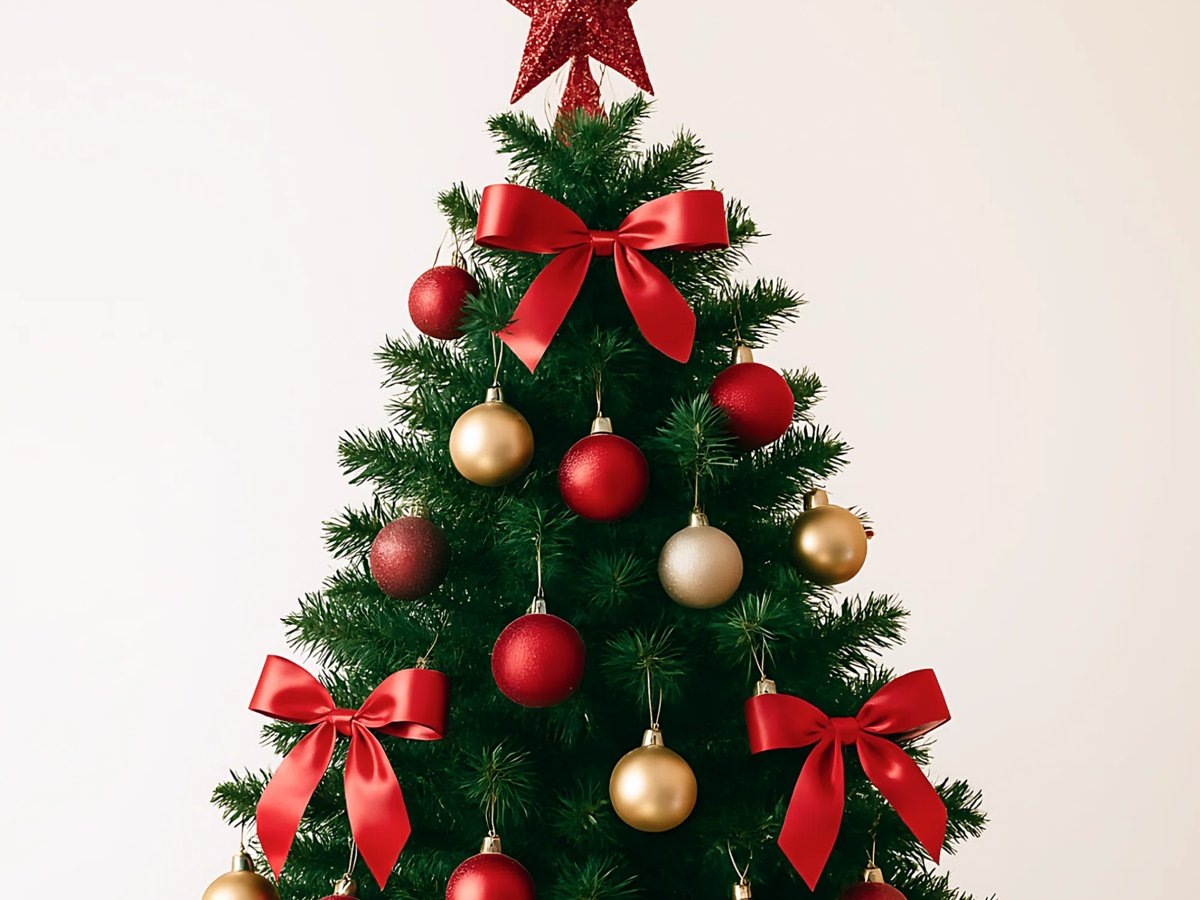    Банты из лент — это главный хит сезона, который мгновенно добавит вашей елке роскоши и объема при скромном бюджете