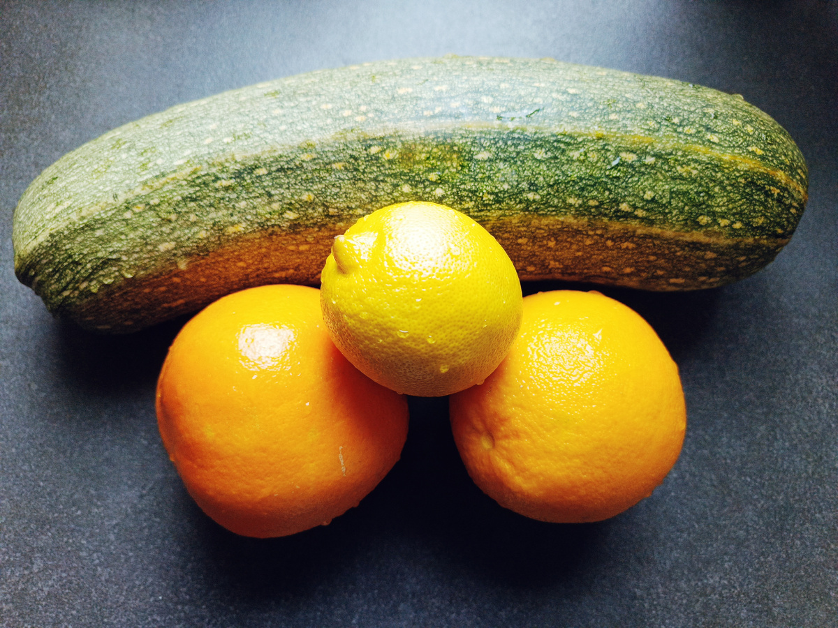 Кабачок и цитрусовые