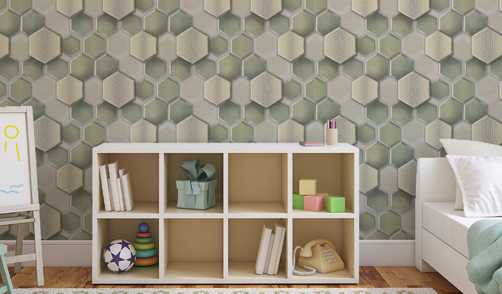 4225-7 обои виниловые Malex Exclusive "Соты" 