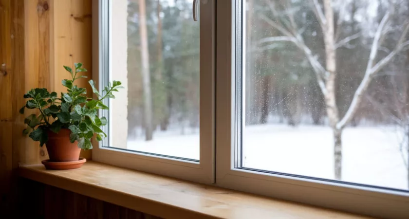 Из стыков больше не дует, а подоконник теплый всю зиму: устранила главную уязвимость пластиковых окон, делюсь как