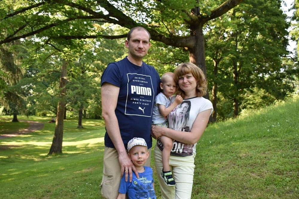    Дмитрий Берг с семьей. / Из личного архива