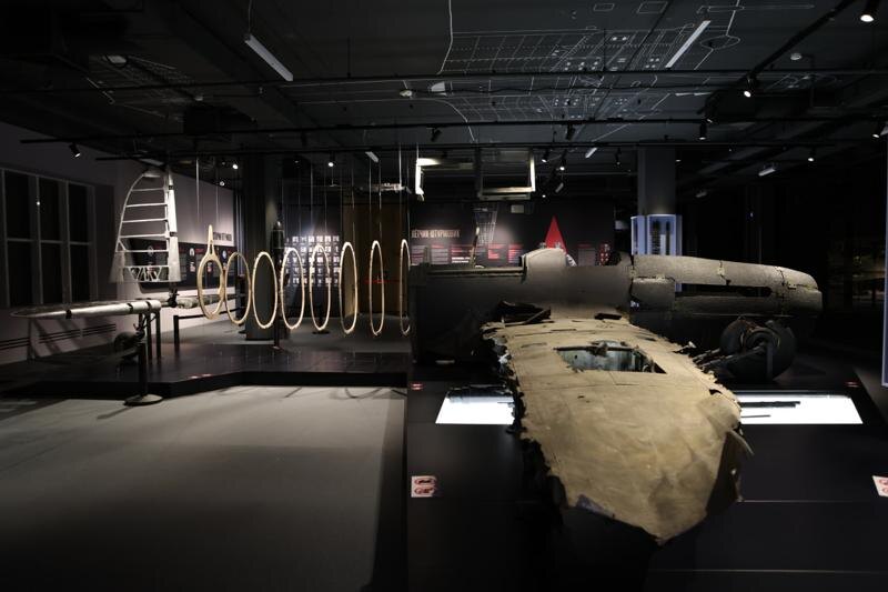    Музей авиации Верхняя Пышма. Обломки самолета Ил-2