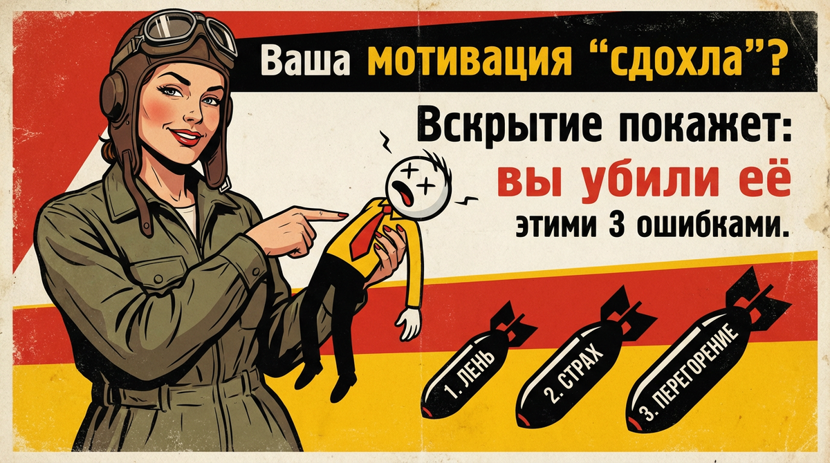 Ваша мотивация "сдохла